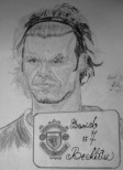 Kresba Davida Beckhama od Beckse