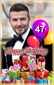 David Beckham slav� 47. narozeniny